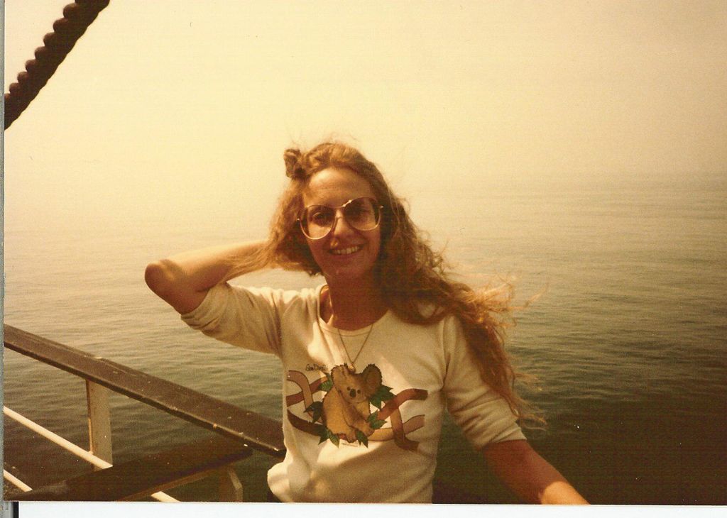 pjb on the English Channel Ferry