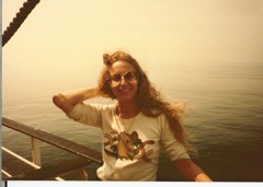 pjb on the English Channel Ferry